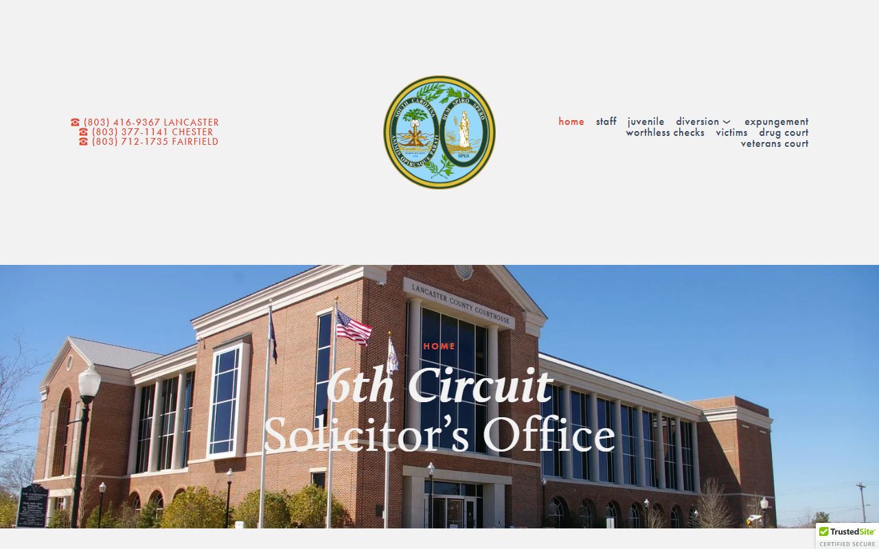 Lancaster County criminal court records Sixth Circuit Solicitor