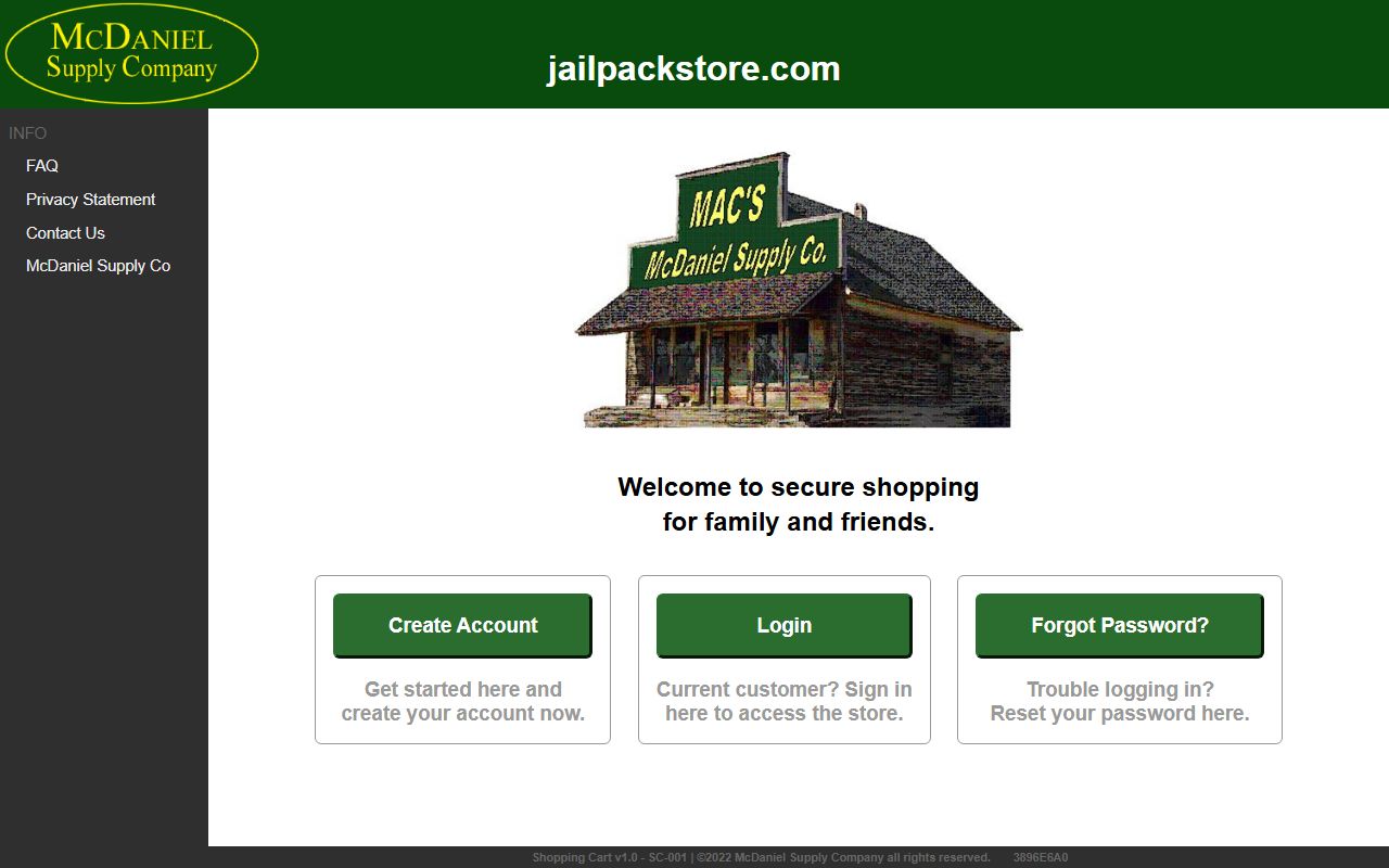 Lancaster County inmate records JailPackStore funding portal