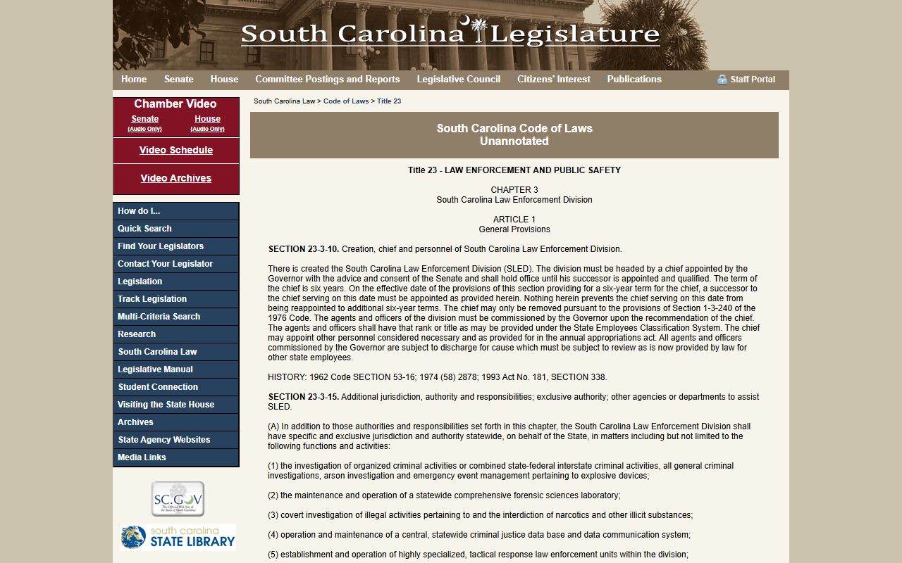 Lancaster County warrant records South Carolina registry statutes
